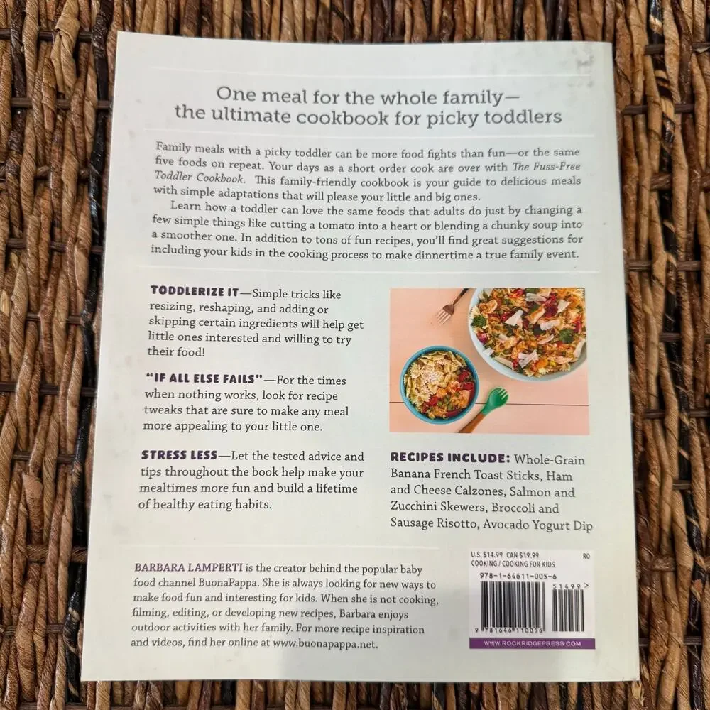The Fuss-Free Toddler Cookbook: Mealtimes Made Easy with Healthy Recipes
